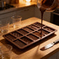 2-Piece Dubai Rectangle Chocolate Silicone Mold Set – Food-Grade, Easy Release, Heat-Resistant Baking Molds for Chocolate, Candy, and Cake(Chocolate balls)