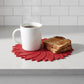 5-Piece Round Flower Silicone Trivet Set – Heat-Resistant, Non-Slip, Dishwasher-Safe Pot Holder for Kitchen Protection and Table Decoration