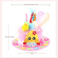 Blue DIY Easter Hat Craft Kit – Kids’ Handmade Decoration Set with Accessories for Easter Parties, School Activities and Home Crafts