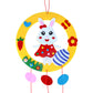 Rabbit 3-Piece Easter Kids Craft Decoration Set – DIY Hanging Ornaments for Preschool Activities and Holiday Fun
