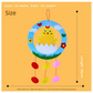 Rabbit 3-Piece Easter Kids Craft Decoration Set – DIY Hanging Ornaments for Preschool Activities and Holiday Fun