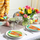 Easter egg 18-Piece Easter Cutlery Holders Set – 3 Identical Sets of 6, Festive Tableware Decor for Holiday Dining and Party Use