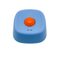 Blue bowl, orange ball Slow Feeding Dog Bowl with Built-In Rolling Ball – Anti-Spill Pet Lick Dish for Healthy Eating Habits
