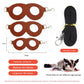 2-Pack Pink Small Mammal Harness Set – 6 Pcs (S/M/L ×2) + 2×1.5m Leashes for Secure Outdoor Handling
