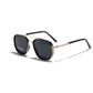 Gold and black Rectangular Sunglasses – Classic Frame Design with Adjustable Nose Pads for Daily Wear