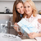 Interlocking Puzzle-Shaped Desktop Decor – 10.5cm Square Display Piece for Home or Gifting(Daughter)