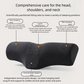 Green Cervical Support Pillow – Memory Foam Core with Ergonomic Design for Neck Pain Relief and Deep Sleep