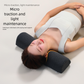 Orange Cervical Support Pillow – Memory Foam Core with Ergonomic Design for Neck Pain Relief and Deep Sleep