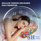 Sunflower Hollow Ear Support Pillow – Adjustable Side Sleep Neck Cushion with PP Cotton Filling and Breathable Fabric