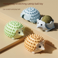3-Pack Cat Hedgehog Lick Toys – Rotating Catnip Ball Scratcher with Adhesive Mount, ABS Self-Play Wall Toy in Green, Blue & Brown