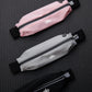 Pink Ultra Thin Waist Pack for Phone Up to 6.5 Inch Lightweight Sport Belt Bag for Running Hiking Travel Unisex Outdoor Utility Pouch