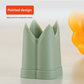 2-Pack ABS Vegetable Core Remover – White & Green, Dual Inner Channel Design, Stackable Kitchen Tool for Peppers Tomatoes Apples