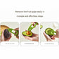 5-Pack Green Multi-Function Fruit Cutter Set – Precision Avocado Slicer with Integrated Pit Remover & Even Slicing Grid, PP Material, Compact Design