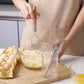 2-Piece Kitchen Tool Set: Mini Whisk + Star-Shaped Potato Masher – Compact for Egg Beating & Mashing