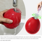 Black Mysterious Egg Slow-Feeder Treat Dispenser for Dogs – Food-Grade TPR Interactive Toy with 7 Internal Feeding Posts, Freezable and Dishwasher-Safe Design