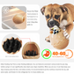 Light brown Mysterious Egg Slow-Feeder Treat Dispenser for Dogs – Food-Grade TPR Interactive Toy with 7 Internal Feeding Posts, Freezable and Dishwasher-Safe Design