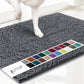 Dark grey 50×80 cm Extra-Thick Chenille Floor Mat for Bathrooms and Pet Use – High-Density Absorbent, Non-Slip, Machine-Washable Rug for Dogs and Humans