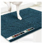 Atlantic Blue 50×80 cm Extra-Thick Chenille Floor Mat for Bathrooms and Pet Use – High-Density Absorbent, Non-Slip, Machine-Washable Rug for Dogs and Humans
