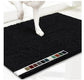 Black 50×80 cm Extra-Thick Chenille Floor Mat for Bathrooms and Pet Use – High-Density Absorbent, Non-Slip, Machine-Washable Rug for Dogs and Humans