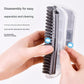 Blue Cat Corner Grooming Brush Set, 2-Piece Wall-Mounted Self-Groomer with Catnip, 288 & 314 Bristles, No-Shed Design for Scratching & Itch Relief, Large & Small Size Pet Grooming Tool