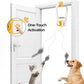 Electric Interactive Cat Teaser with Remote Control & Door Clip – Dual-Mode Swinging & Rotating Motion, Auto 15-Minute Play, Safe ABS Material, Includes 4 Tail Toys, for Cats & Small Pets