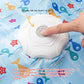 Automatic Cat Hunting Game Mat with 360° Teaser Wand, USB-C Rechargeable Interactive Pet Toy for Indoor Cats, Self-Entertainment Hide-and-Seek Play Mat, Durable Fabric & ABS Construction(Triangle Duck Design)