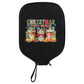 Black Neoprene Pickleball Paddle Cover Protective Case with Fun Graphic Design Durable Beach Tennis Racket Sleeve Bag for Table Tennis Paddles Shockproof Sports Equipment Storage(Style:5)