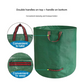 Heavy-Duty Pop-Up Garden Leaf Bag - Large Capacity PP Woven Collection Sack for Leaves, Weeds, Branches & Yard Debris(272L)
