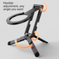 Silver Alloy Pocket Magnetic Phone Stand with Desktop Tripod – Multi-Function Foldable Design for Portable Selfie Stick & Hands-Free Shooting – Ideal for Travel, Vlogging, and Daily Use
