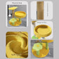 Yellow Cactus Pineapple Cat Tree with Scratching Post & Cozy Perch - Multi-Level Cat Tower with Flower Platform and Hanging Ball for Indoor Cats