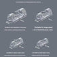 100 Pack Self-Adhesive Cable Clips Non-Marking Cord Management Holder for Desk and Car, Drill-Free Wire Fixer Solution for Local Workspaces(Extra large size)