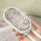 2 Pieces White Pet Electric Spray Massage Comb for Dogs and Cats 3-in-1 Steam Grooming Brush for De-shedding and Waterless Cleaning Solution for Local Pet Owners