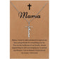 Stainless Steel Cross Necklace for Women Mother&