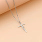 Stainless Steel Cross Necklace for Women Mother&
