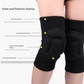 Size M Black Protective Sponge Knee Pads for Cycling and Climbing Impact Resistant Guard Pair for Sports and Roller Skating Comfort Solution for Local Athletes(1 Pair)