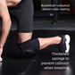 Size L Black Protective Sponge Knee Pads for Cycling and Climbing Impact Resistant Guard Pair for Sports and Roller Skating Comfort Solution for Local Athletes(1 Pair)