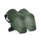 Green Professional Grade TPU Construction Knee Pads Wear-Resistant Shock Absorbing Foldable Design for Local Engineering Projects and Site Safety (1 Pair)