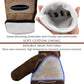 Size M Durable Cowhide Work Gloves for Welding Gardening and Outdoor Camping Thorn Proof Heat Resistant Hand Protection for Local Professionals