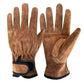 Size M Heavy-Duty Cowhide Protective Gloves with Heat Resistant and Wear-Proof Leather for Outdoor Camping Welding and Industrial Work Reliable Hand Guard for Local Professionals