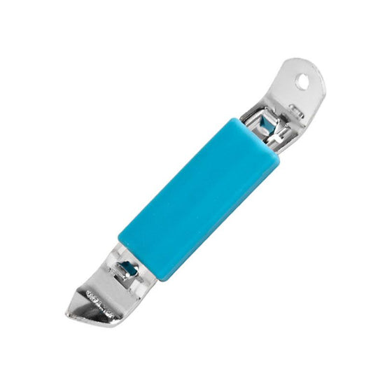 5-Pack Light blue Magnetic Can Opener - Heavy Duty Puncture Tool for Condensed Milk and Coconut Cream Cans - Commercial Grade Kitchen Accessory for Milk Tea Shops and Daily Home Pantry Use