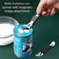 5-Pack Dark blue Magnetic Can Opener - Heavy Duty Puncture Tool for Condensed Milk and Coconut Cream Cans - Commercial Grade Kitchen Accessory for Milk Tea Shops and Daily Home Pantry Use