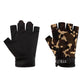 Camouflage Tactical Half Finger Gloves with Hard Knuckle Protection - Non-Slip Breathable Combat Gloves for Men and Women, Heavy Duty Fingerless Design for Outdoor Training, Hiking, Cycling and Shooting