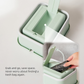 Beige Foldable Car Trash Can and Multi-Functional Storage Bin - Includes 5 Rolls of Bags - Leak-Proof Waterproof Design for Road Trips, Camping and Daily Commuting - Space Saving Portable Organiser(large)
