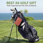 21-Piece Premium Golf Essential Accessory Kit with PU Leather Organizer - Professional Golf Tool Kit Pouch