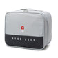 Grey Large Capacity Empty First Aid Kit 25 x 14 x 20 CM - Durable Oxford Cloth Emergency Medical Storage Bag for Home Car Camping Travel