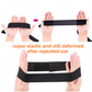Adjustable Elastic Headband & Wig Grip Band - Comfortable and Seamless Edge Fixer for Wigs and Frontals (3-Pack Leopard Print)