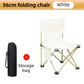 120CM Khaki Portable Folding Egg Roll Camping Table + 4-Pack 36CM Chairs with Storage Bag & Mesh Net- Heavy-Duty Carbon Steel Picnic Table for 6-8 People