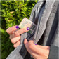 Red Soft Faux Fur Scarf with 15x20CM Hidden Zipper Pocket - Anti-Theft Travel Scarf  for Phone, Passport and Essentials