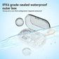 Smart High-Frequency Ultrasonic Contact Lens Cleaner with Digital Display & 4 Level Timer - Portable 3D Suspension Deep Cleaning Machine Integrated Makeup Mirror & Tool Kit
