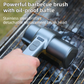 3-in-1 Sliver Cordless Electric Grill Cleaner Built-in LED & USB Charging - Waterproof High Power BBQ Cleaning Brush with 2-Speed Setting